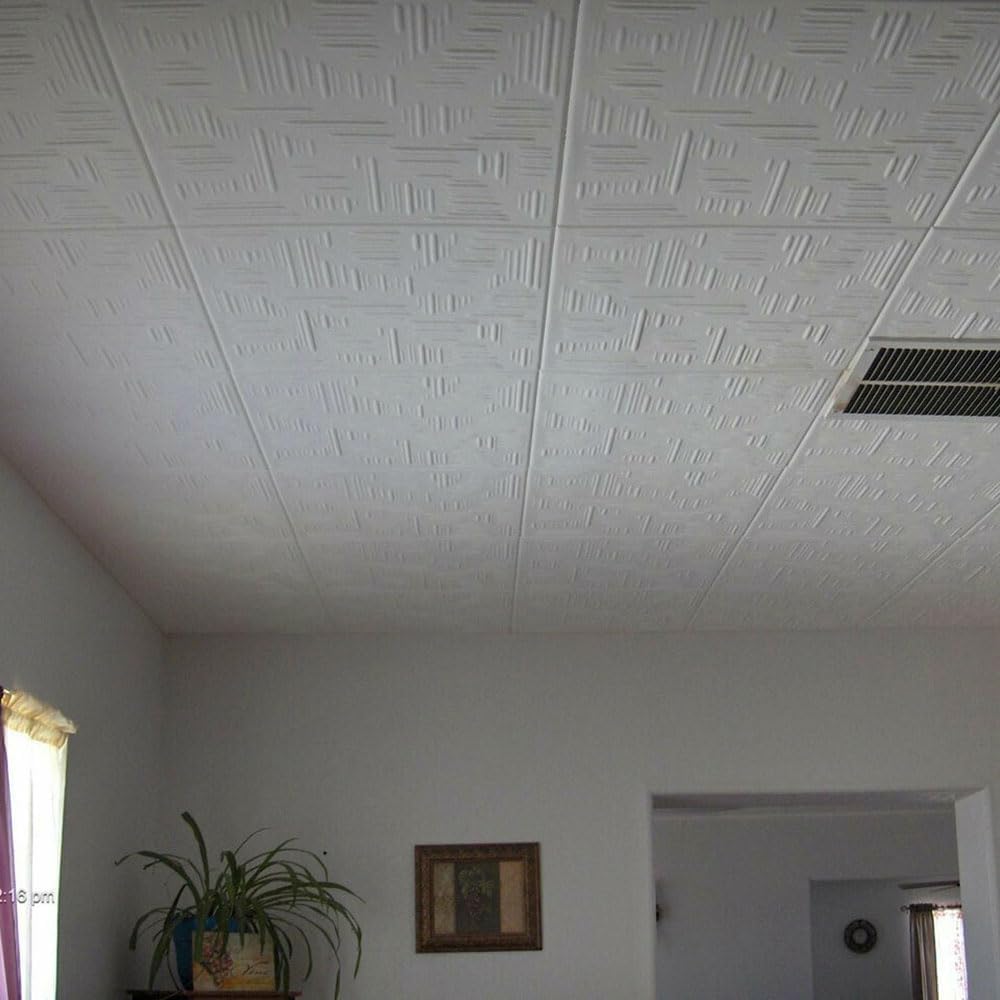 Country Wheat Foam Ceiling Tiles - 48-Pack - Image 25