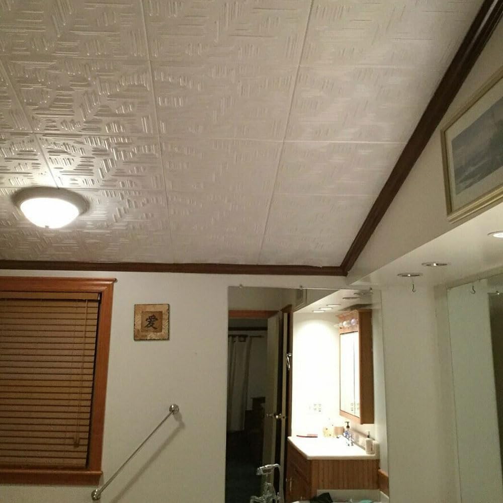 Country Wheat Foam Ceiling Tiles - 48-Pack - Image 26