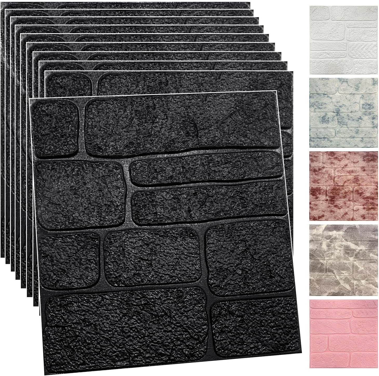 Rock Color Foam Brick Panels - Image 11