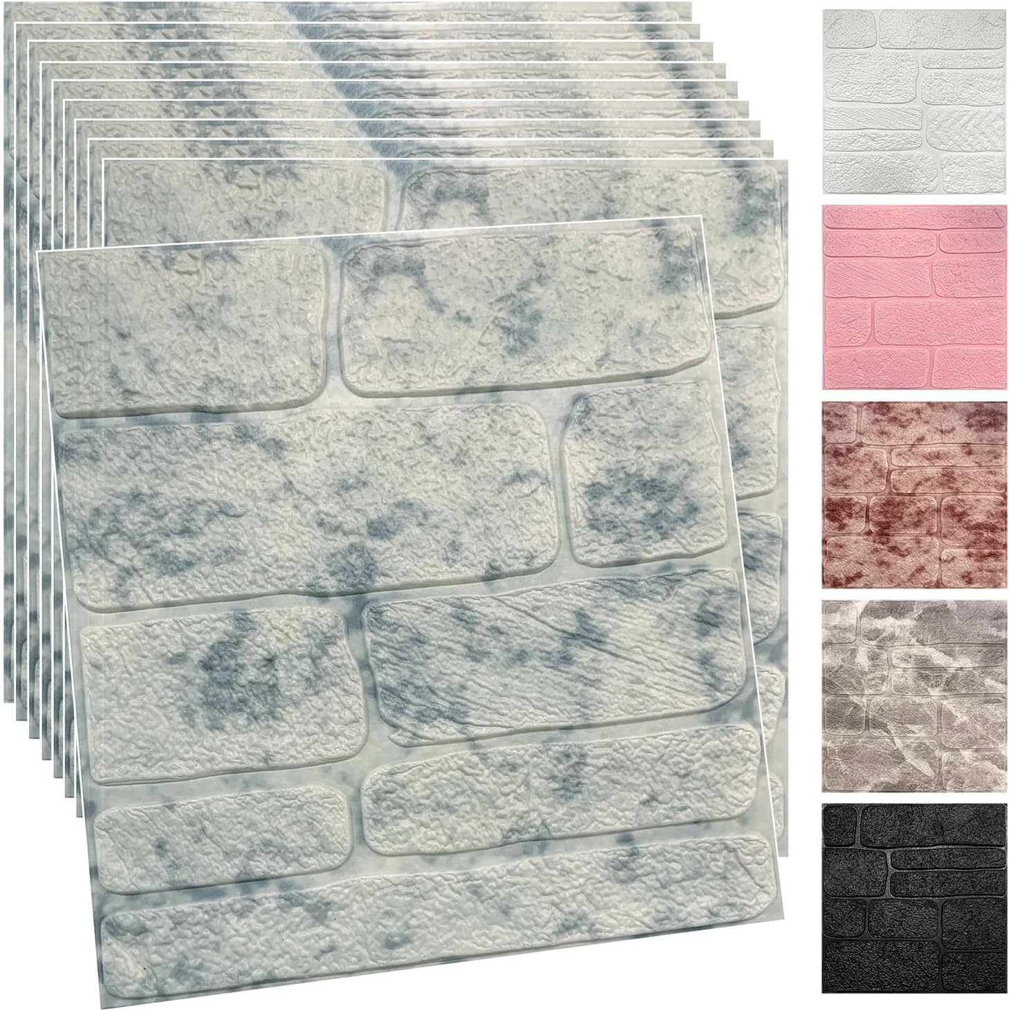 Rock Color Foam Brick Panels - Image 7
