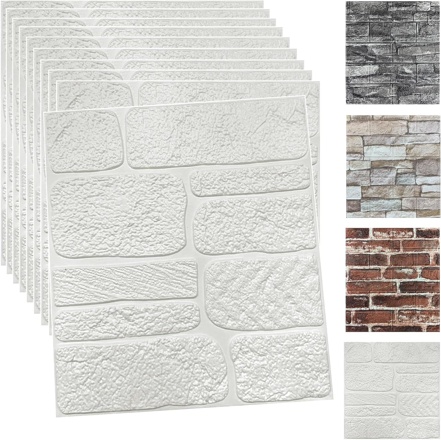 Rock Color Foam Brick Panels - Image 9