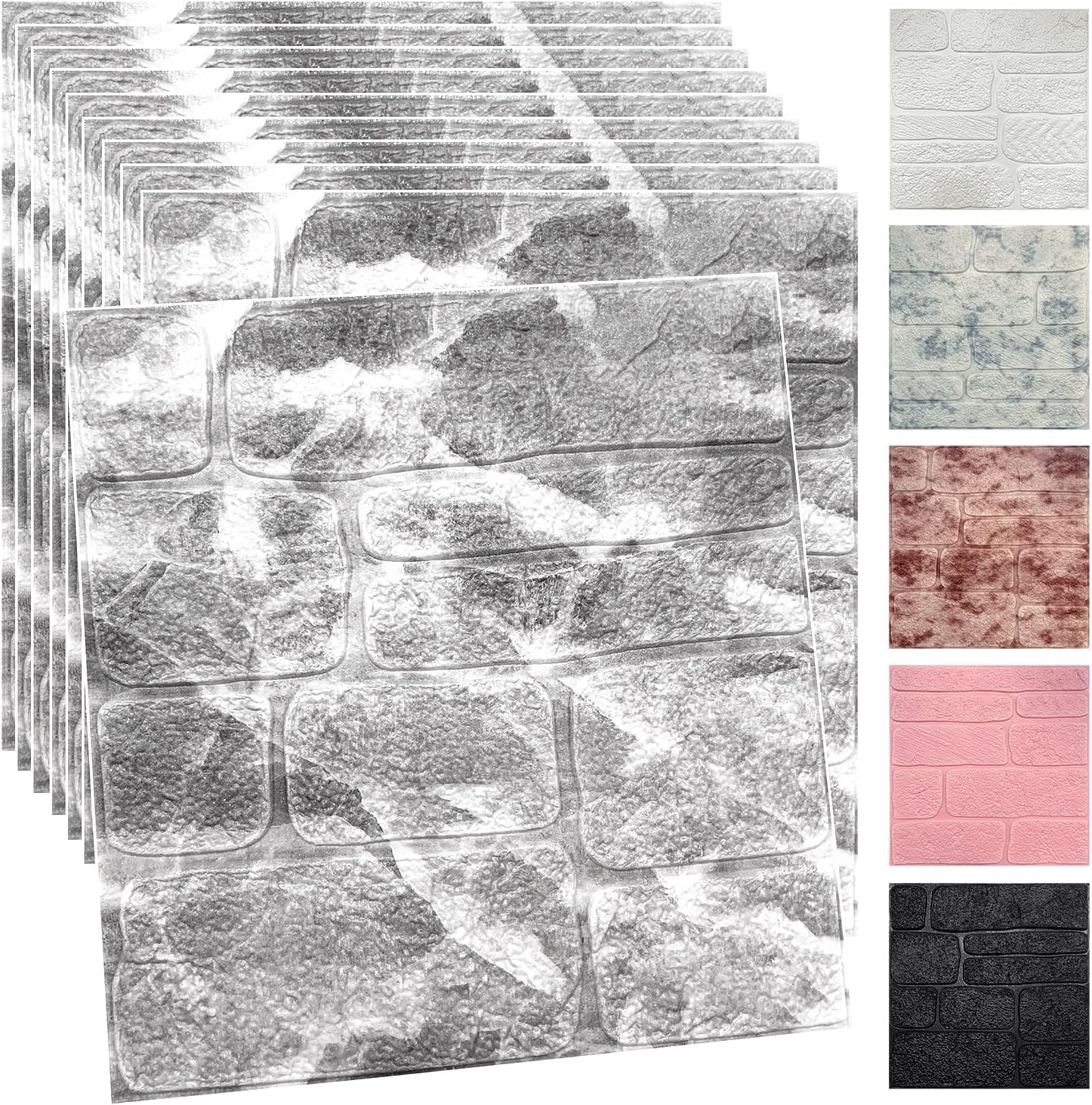 Rock Color Foam Brick Panels - Image 12