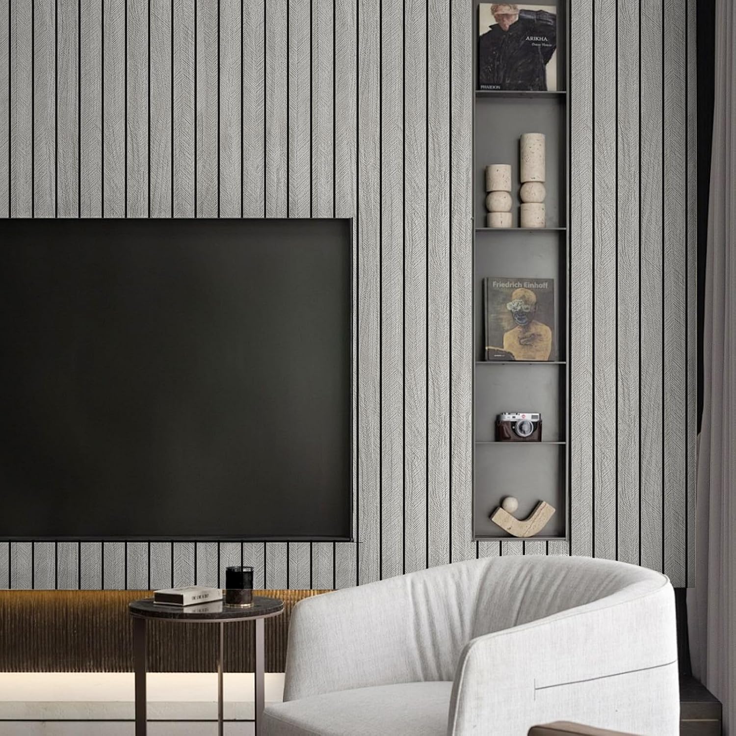 Faux Wood Grain Wall Panels - Image 8