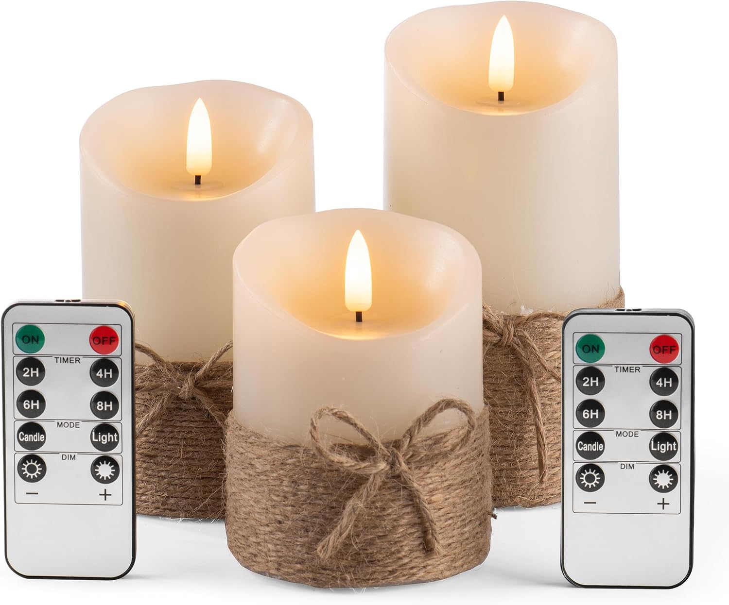 Real Wax Flameless Led Candles