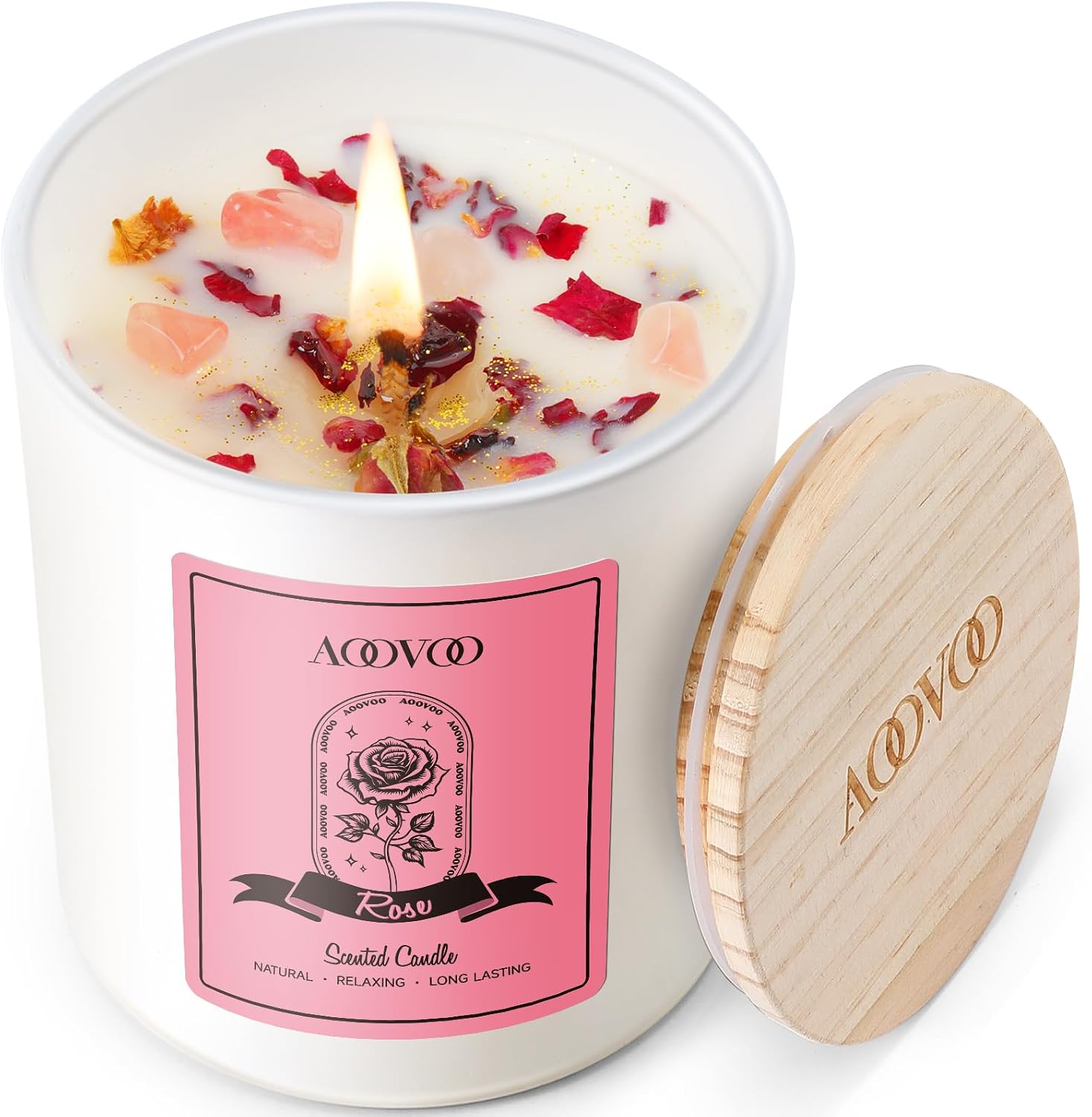 Lavender Scented Soy Wax Candles - 4-Pack - Image 23