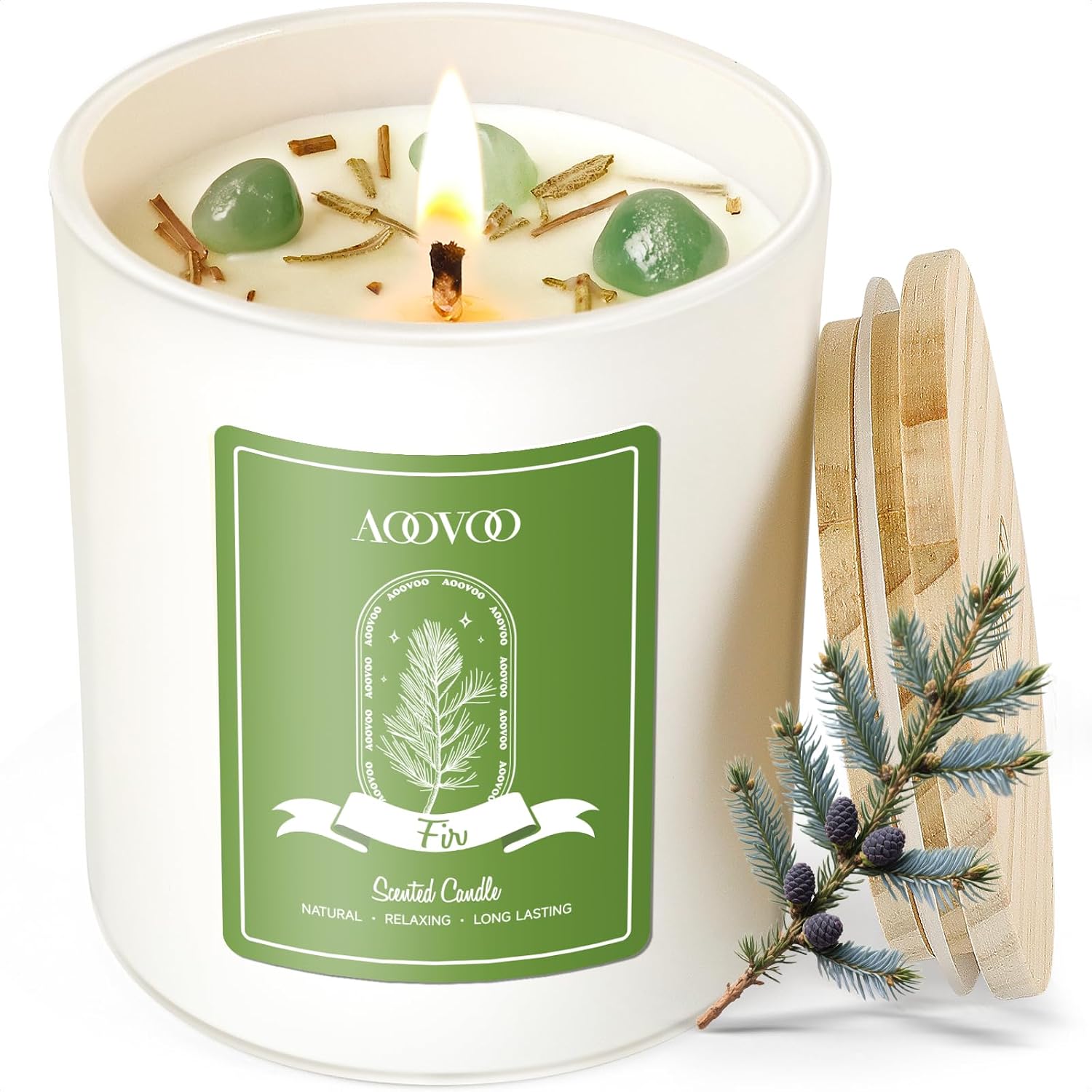Lavender Scented Soy Wax Candles - 4-Pack - Image 14