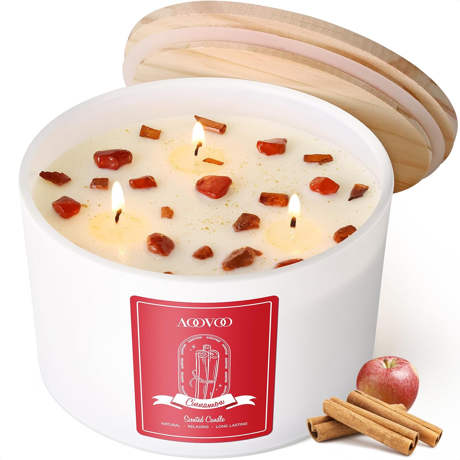 Lavender Scented Soy Wax Candles - 4-Pack - Image 16