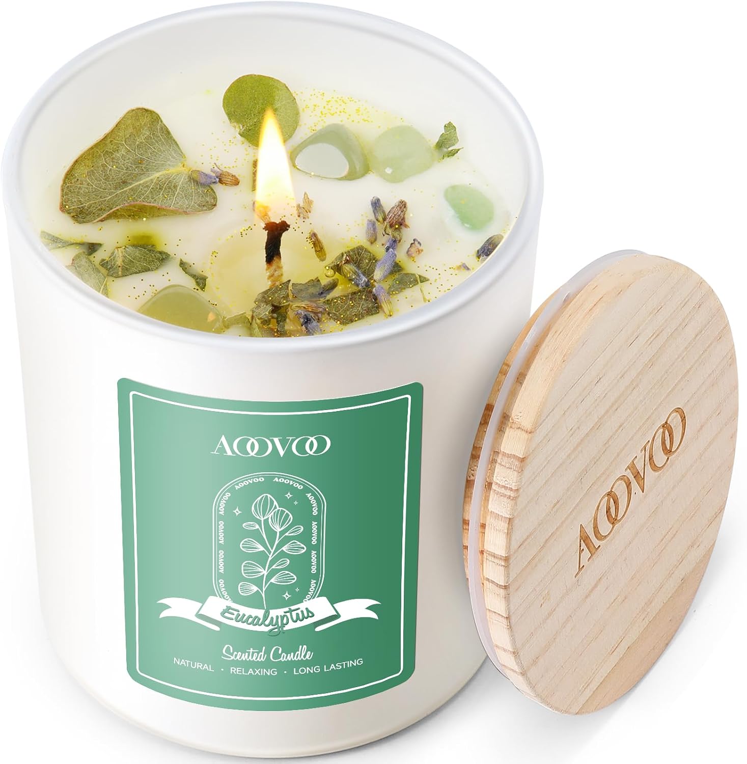 Lavender Scented Soy Wax Candles - 4-Pack - Image 12