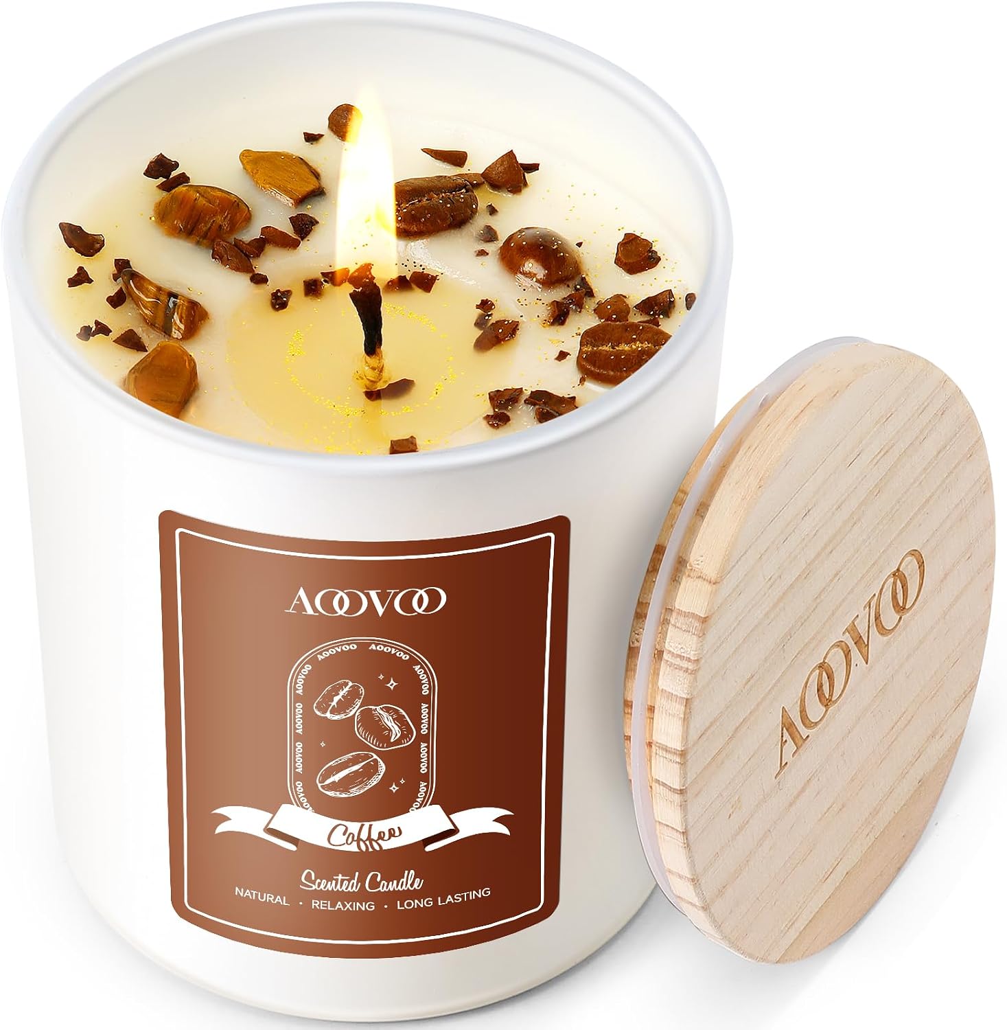 Lavender Scented Soy Wax Candles - 4-Pack - Image 25