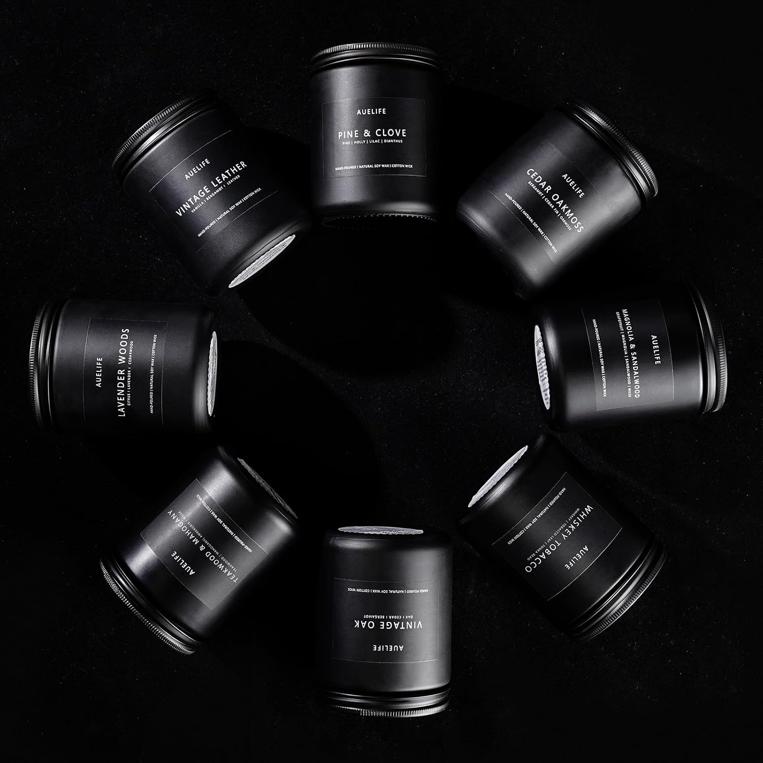 Masculine Soy Wax Jar Candles - Image 8