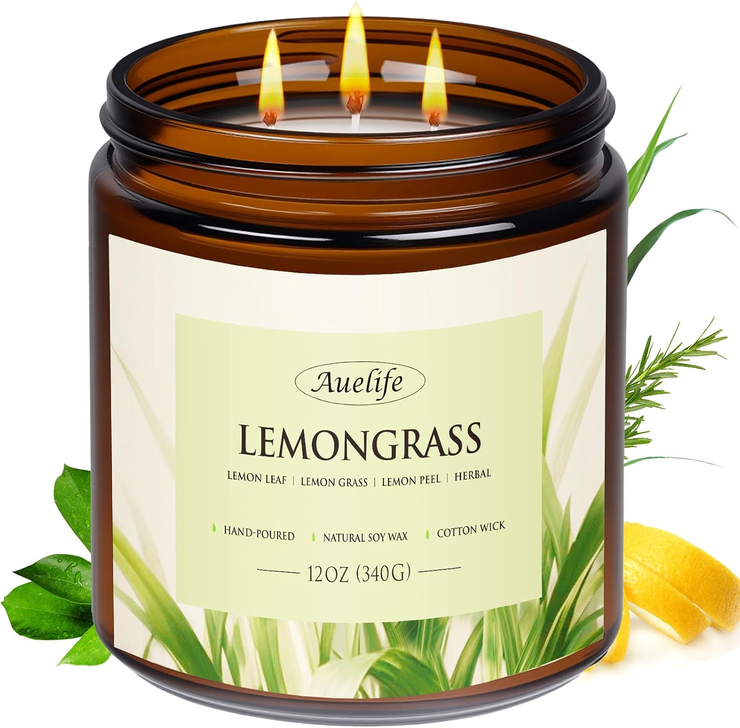 Masculine Soy Wax Jar Candles - Image 9