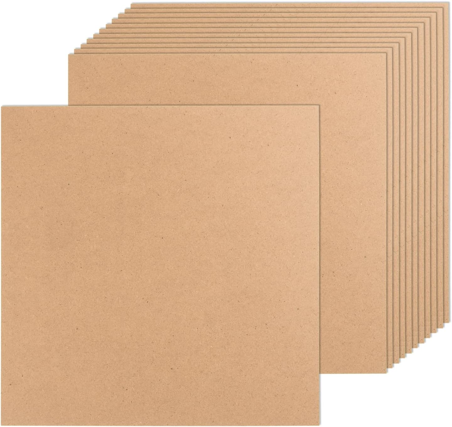 24-Pack Square MDF Boards