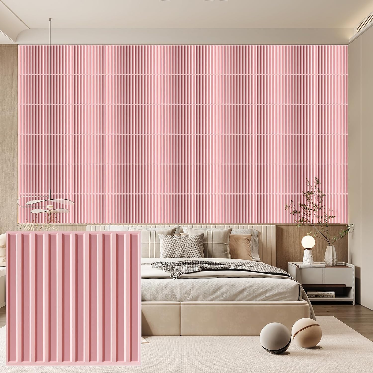 pack black PVC 3D wall panels - 30 - Image 12