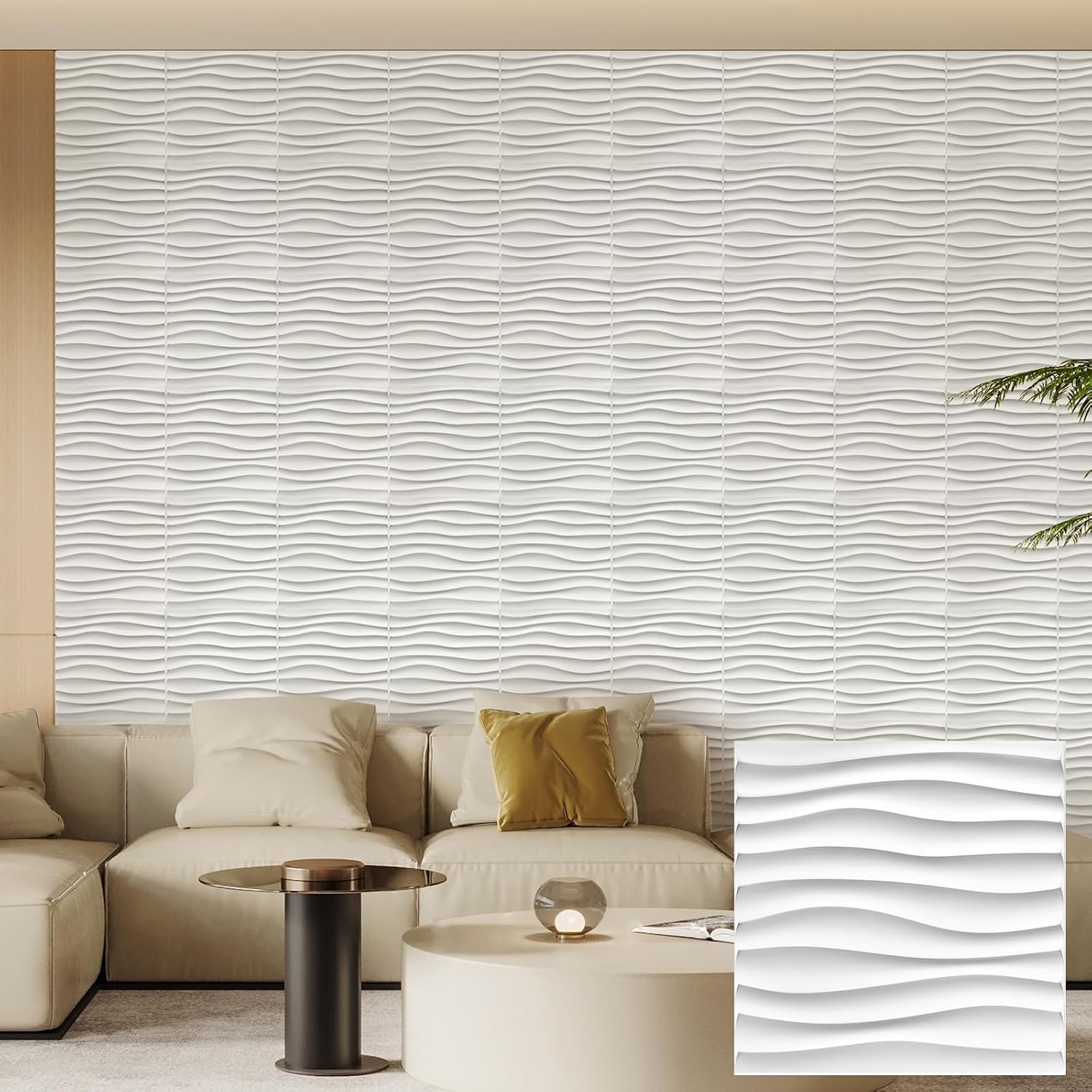 pack black PVC 3D wall panels - 30 - Image 29
