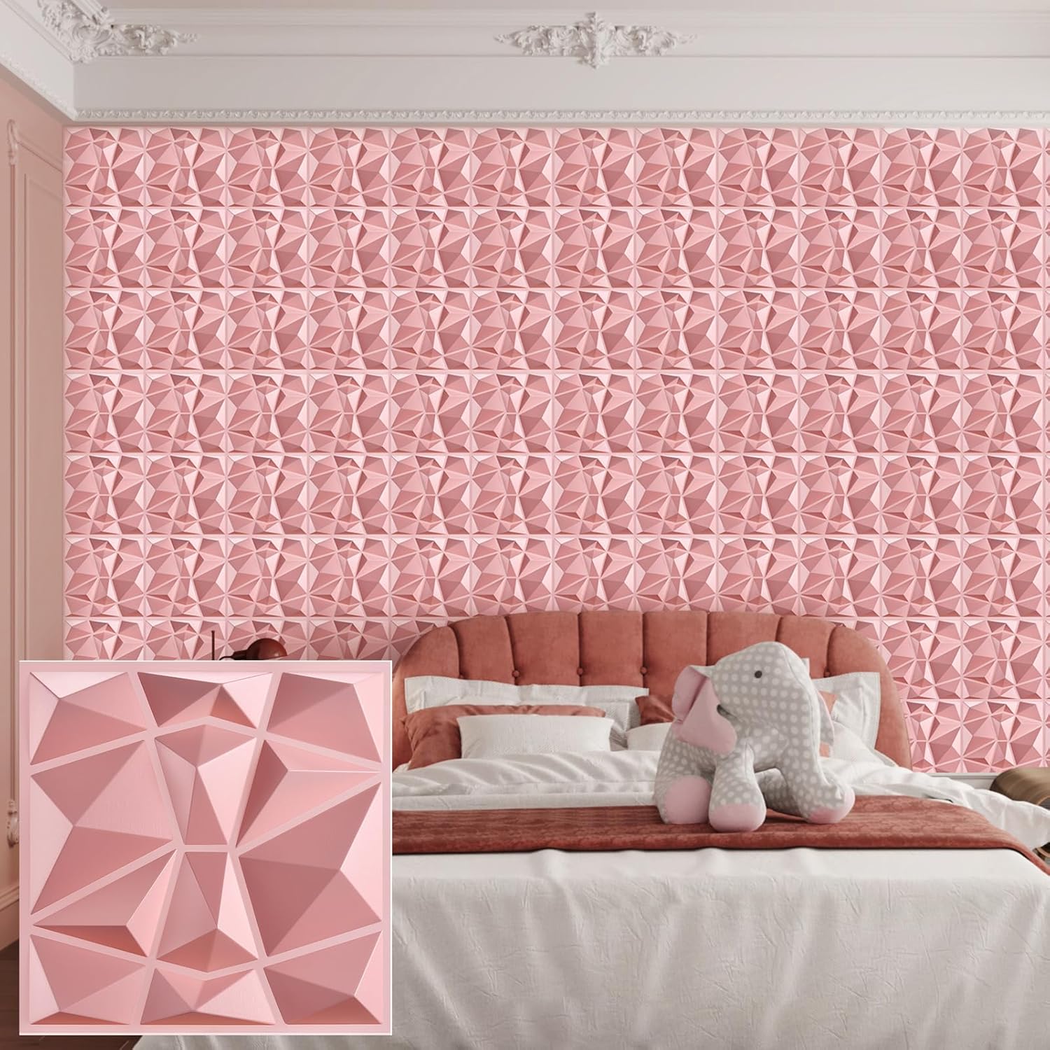 pack black PVC 3D wall panels - 30 - Image 31