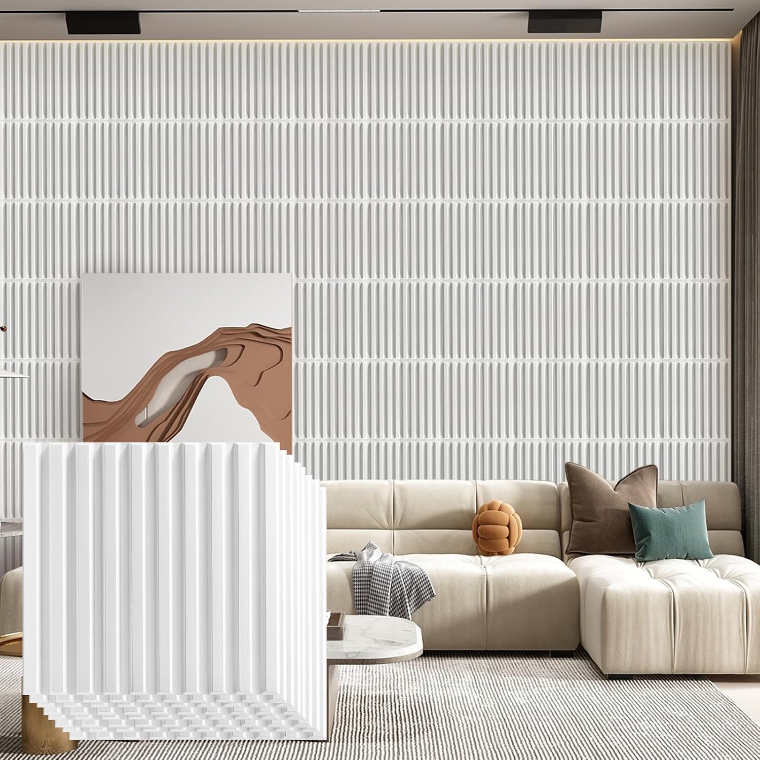 pack black PVC 3D wall panels - 30 - Image 19