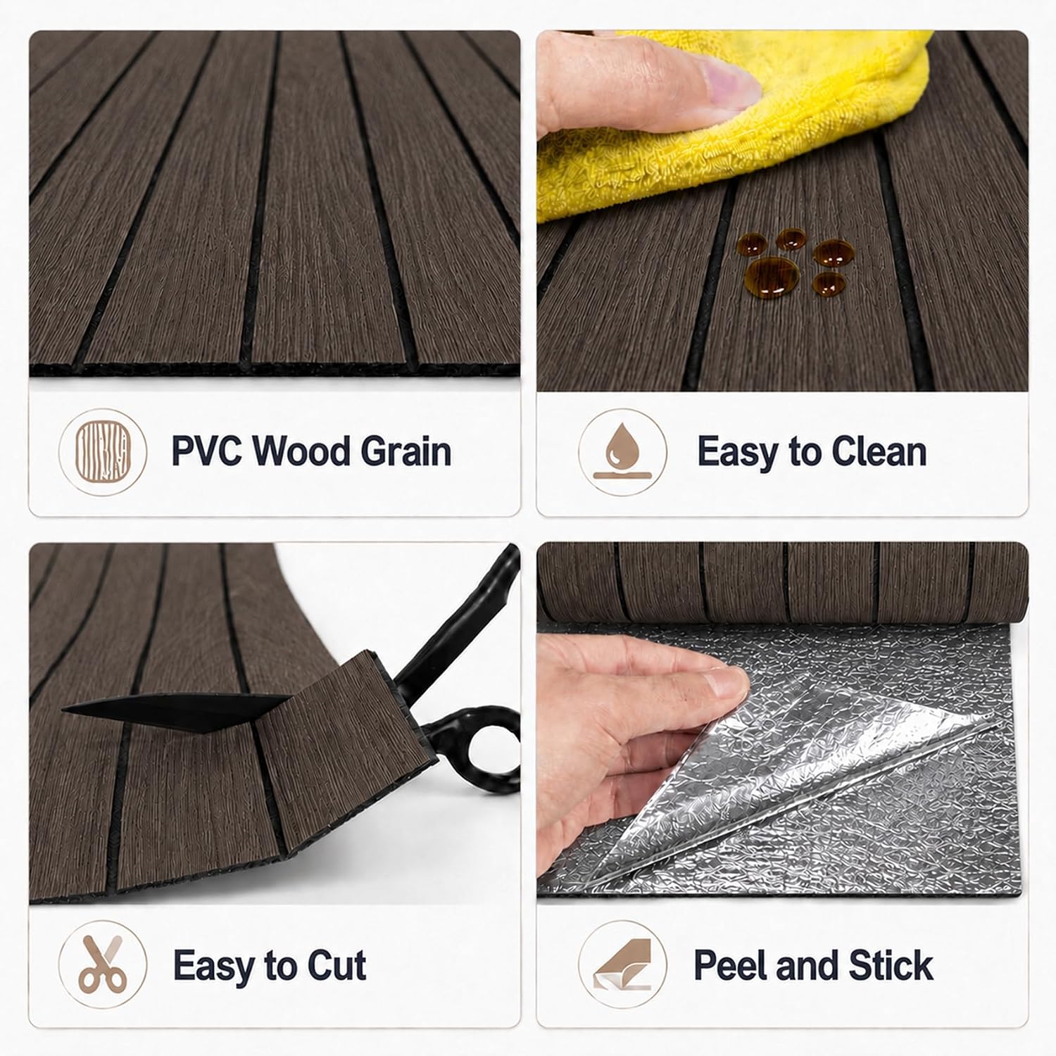 Smoked Wood Grain Wall Panel - Image 7