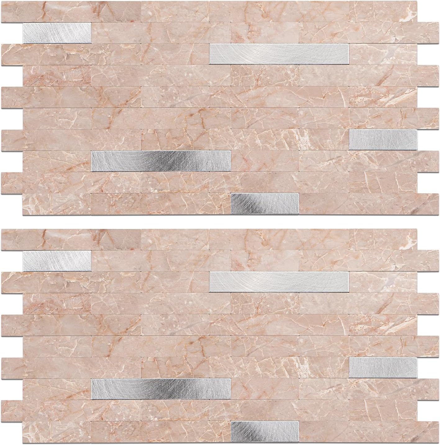 white marble PVC wall tiles - Image 18