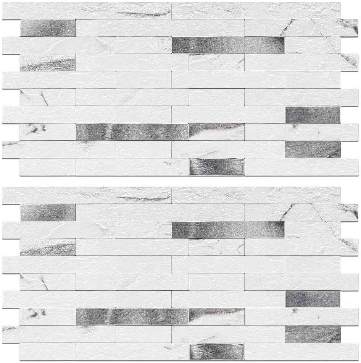 white marble PVC wall tiles - Image 11