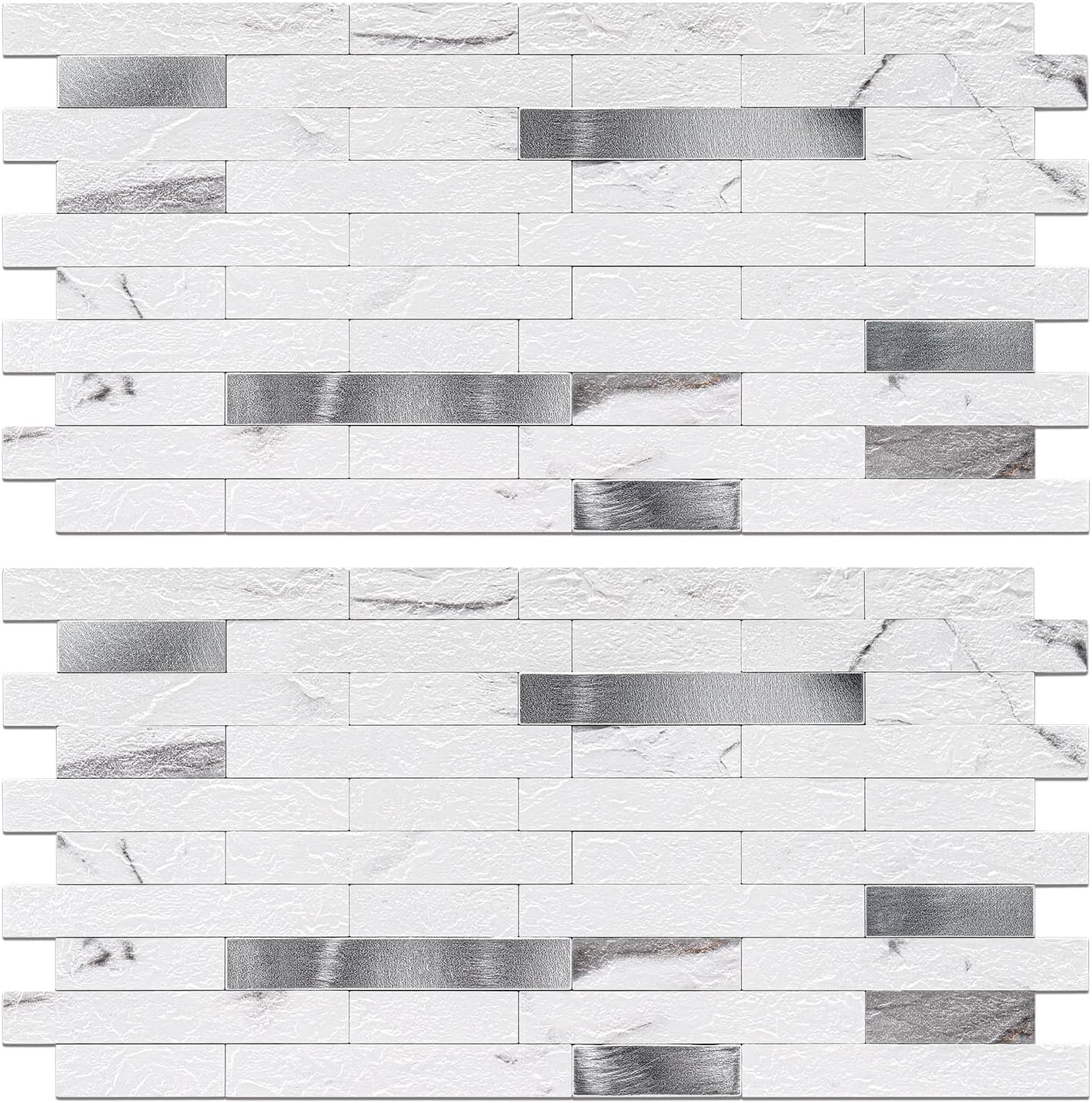white marble PVC wall tiles - Image 13