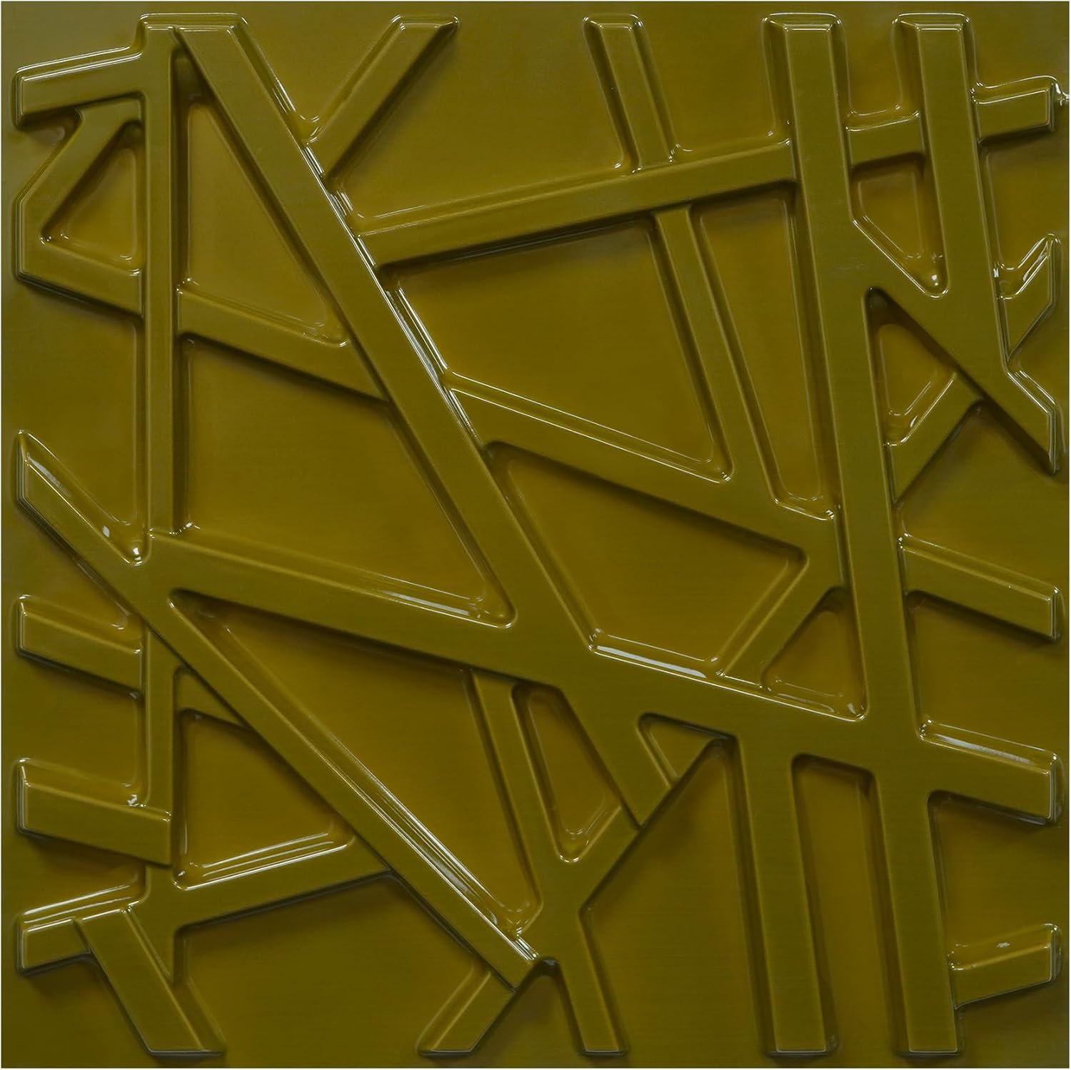 white PVC 3D wall panels - 33-Pack - Image 9