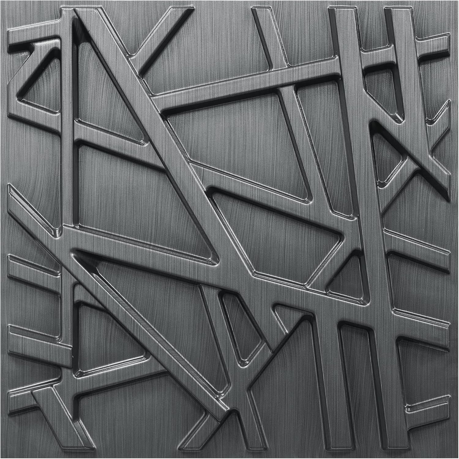white PVC 3D wall panels - 33-Pack - Image 10