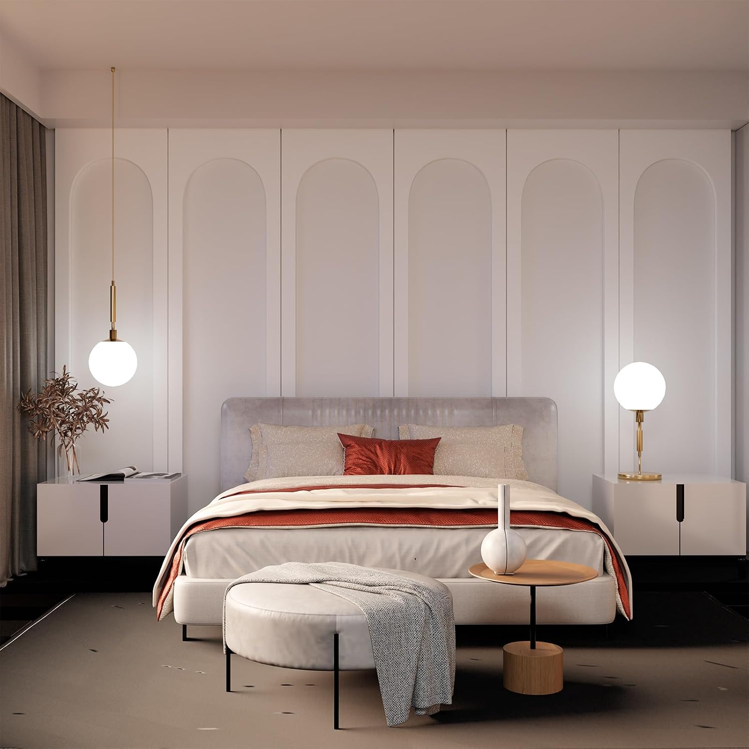 4 set arch MDF wall molding - Image 8
