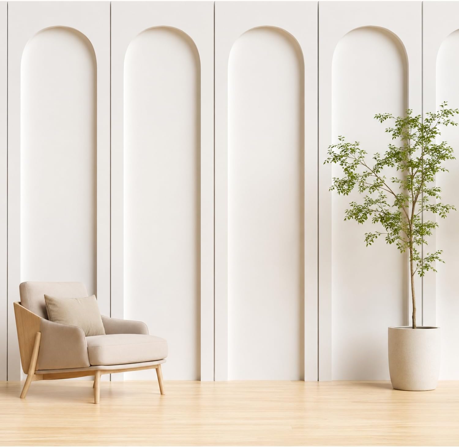 4 set arch MDF wall molding