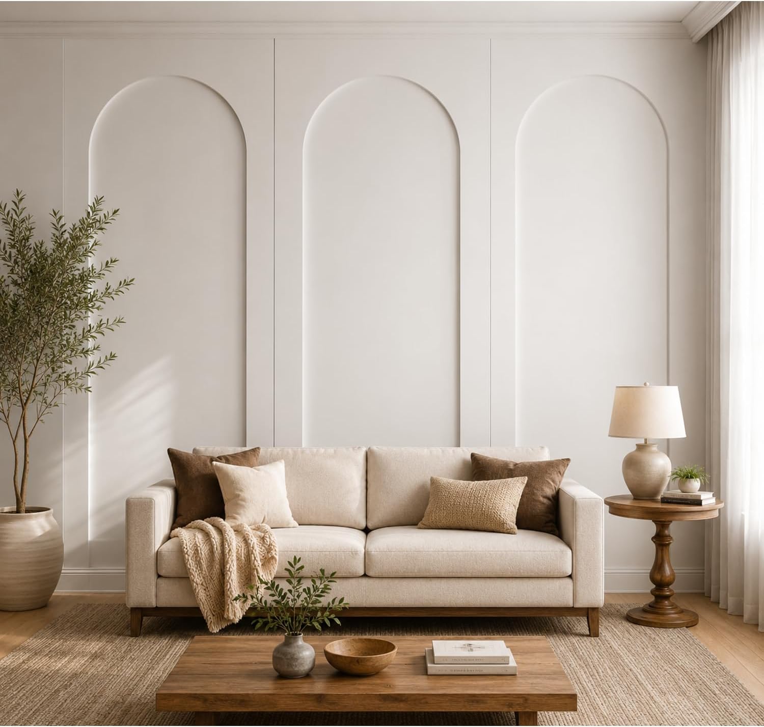 4 set arch MDF wall molding - Image 11