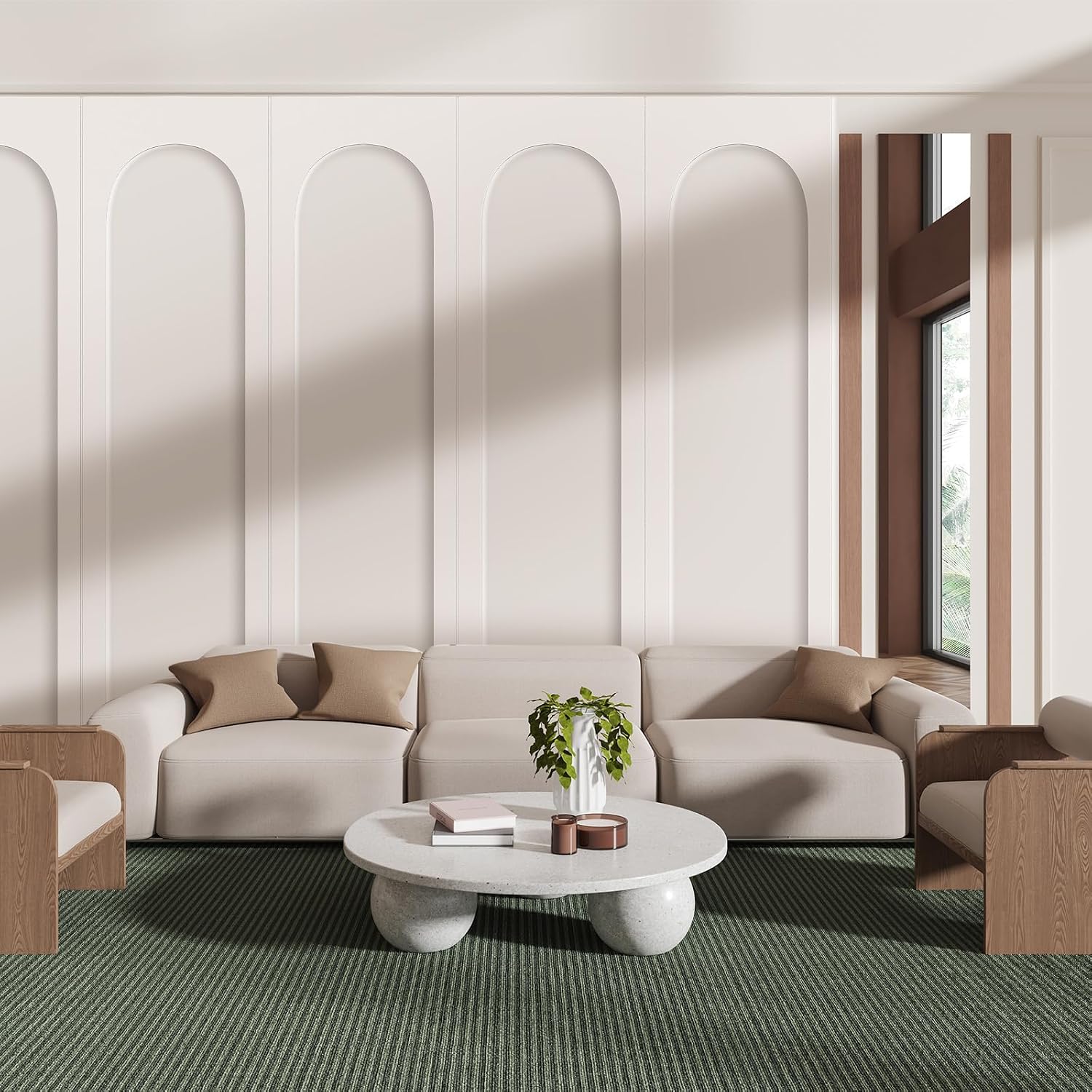 4 set arch MDF wall molding - Image 7