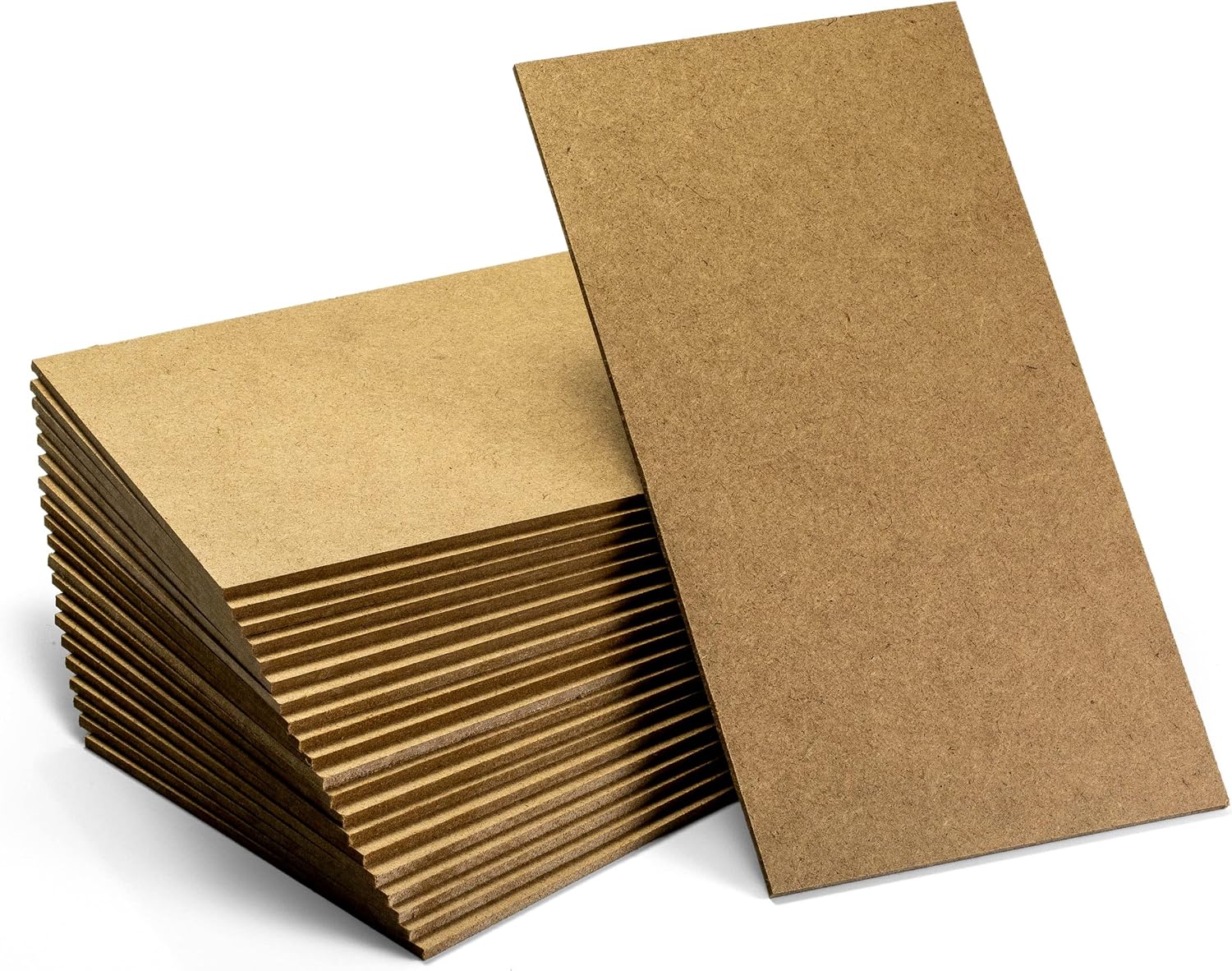 MDF craft board 20-pack - 20-Pack Medium Density Fiberboard Sheets