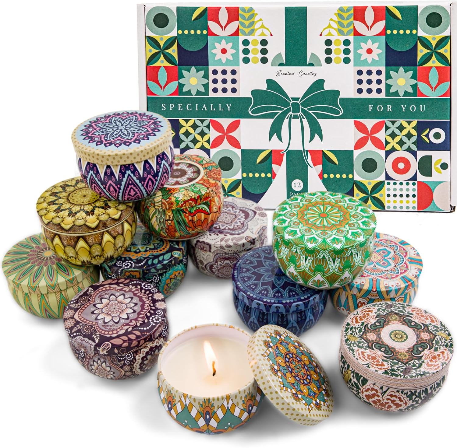 Scented Soy Wax Candles Tins - Image 15