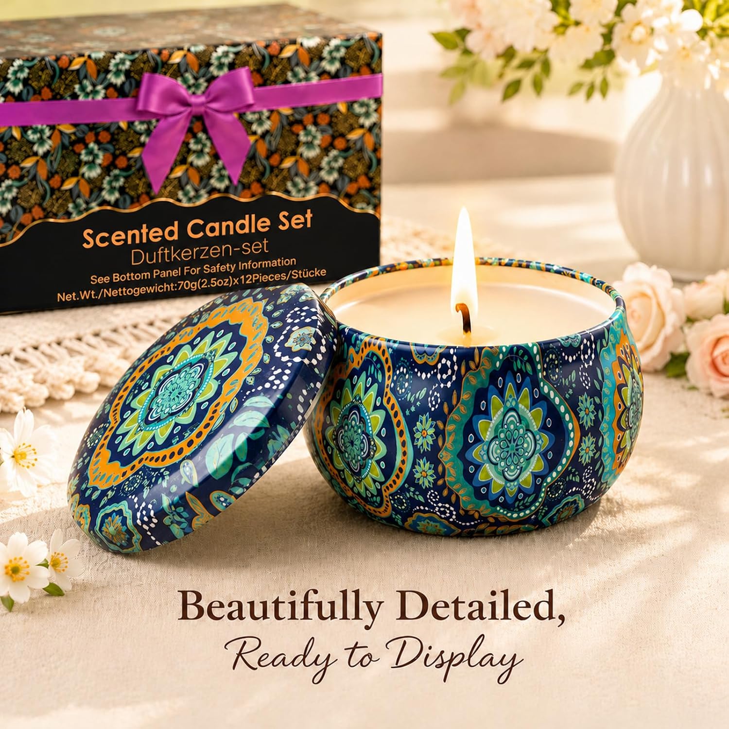Scented Soy Wax Candles Tins - Image 8
