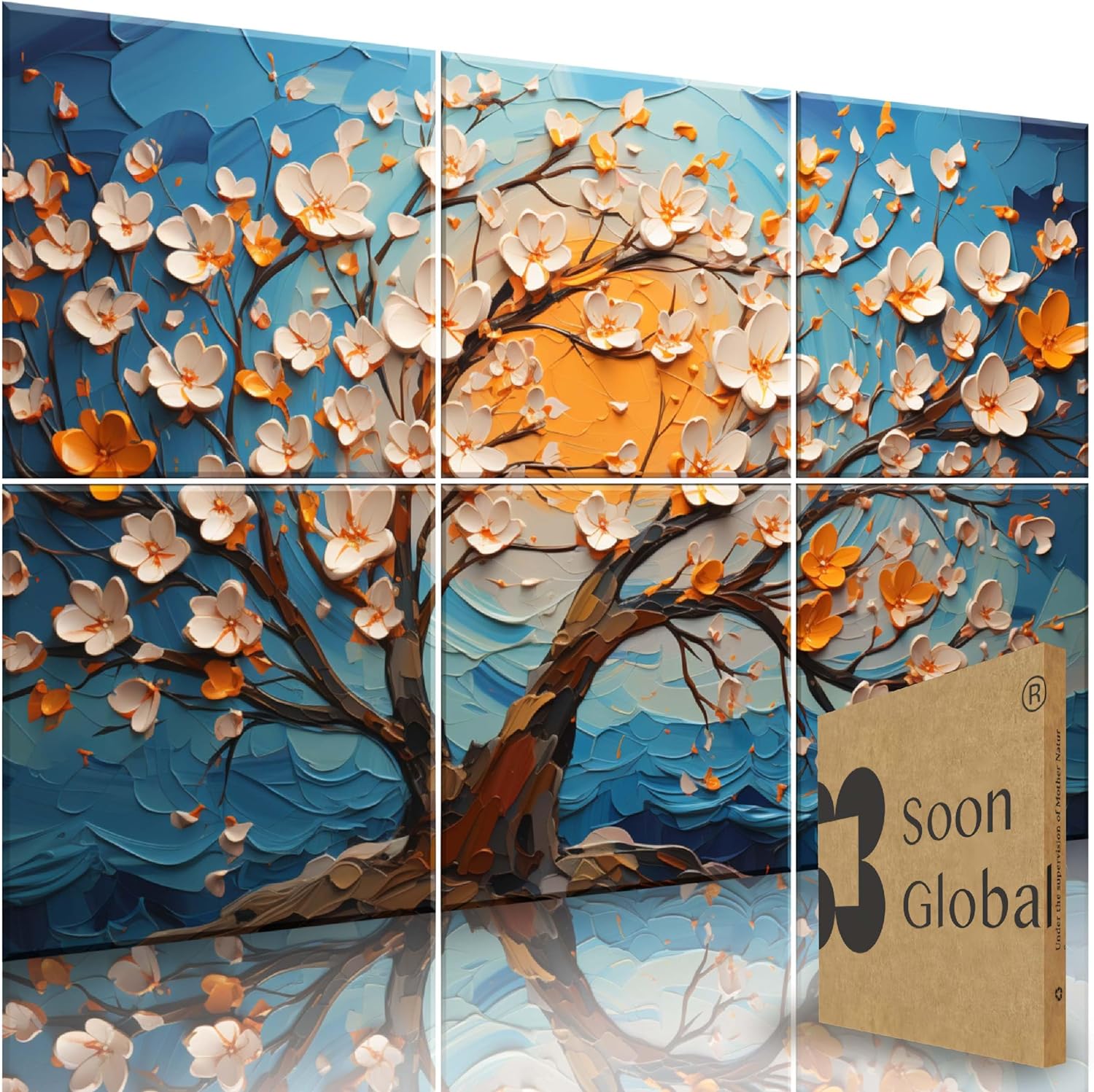 Wood Grain Acoustic Panels - 6-Piece - Image 24