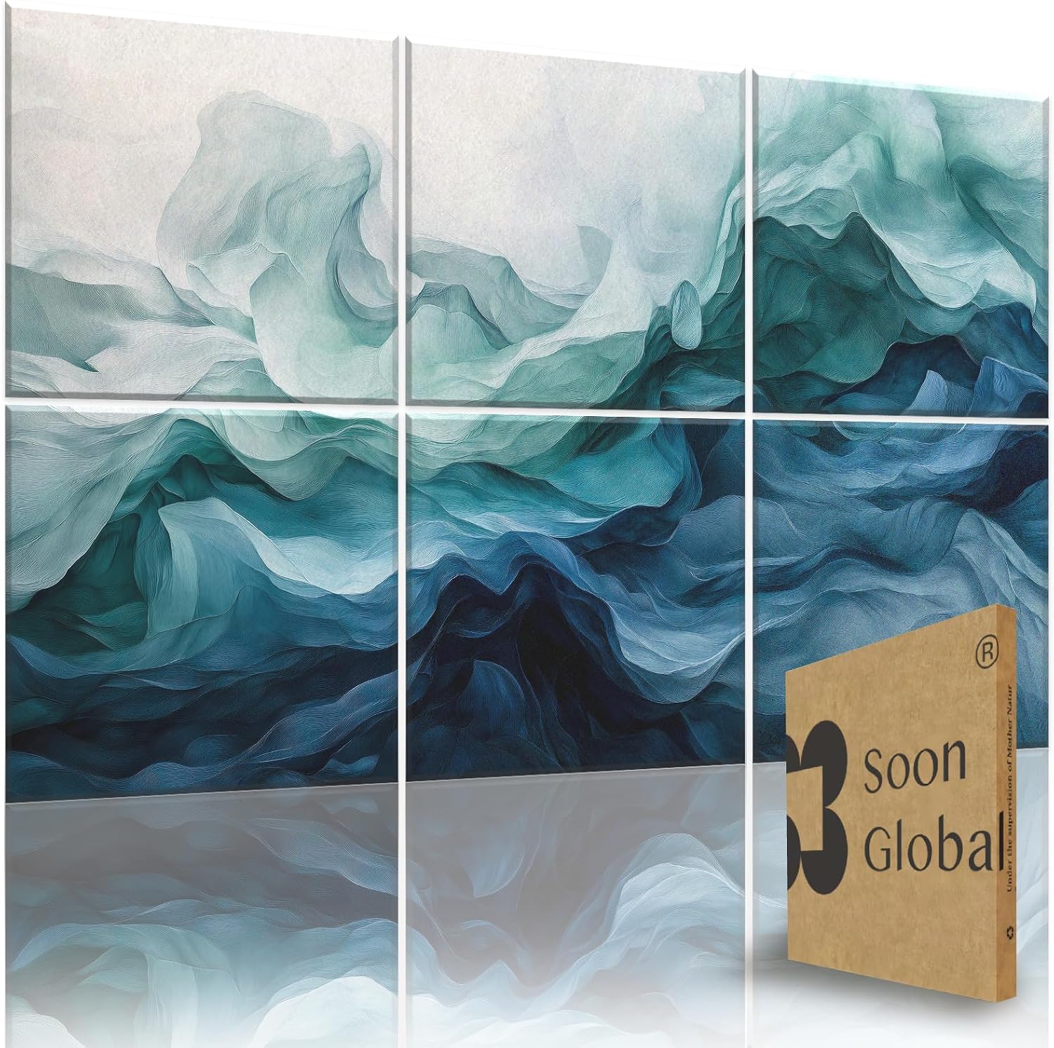Wood Grain Acoustic Panels - 6-Piece - Image 10