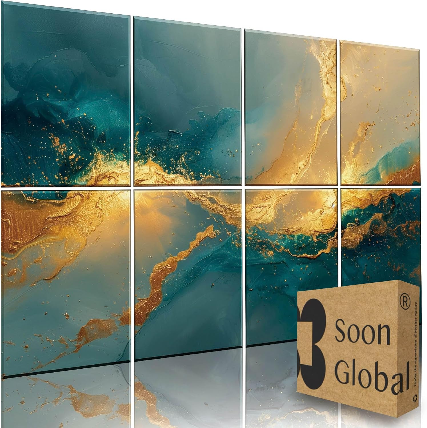 Wood Grain Acoustic Panels - 6-Piece - Image 14