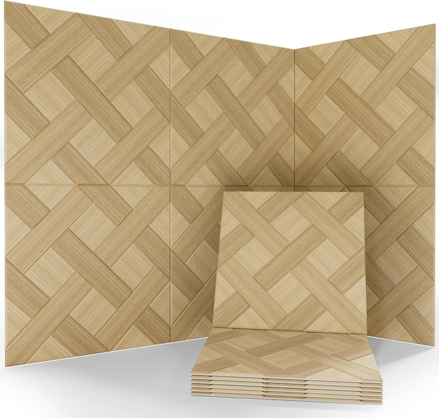 Wood Grain Acoustic Panels - 6-Piece - Image 20