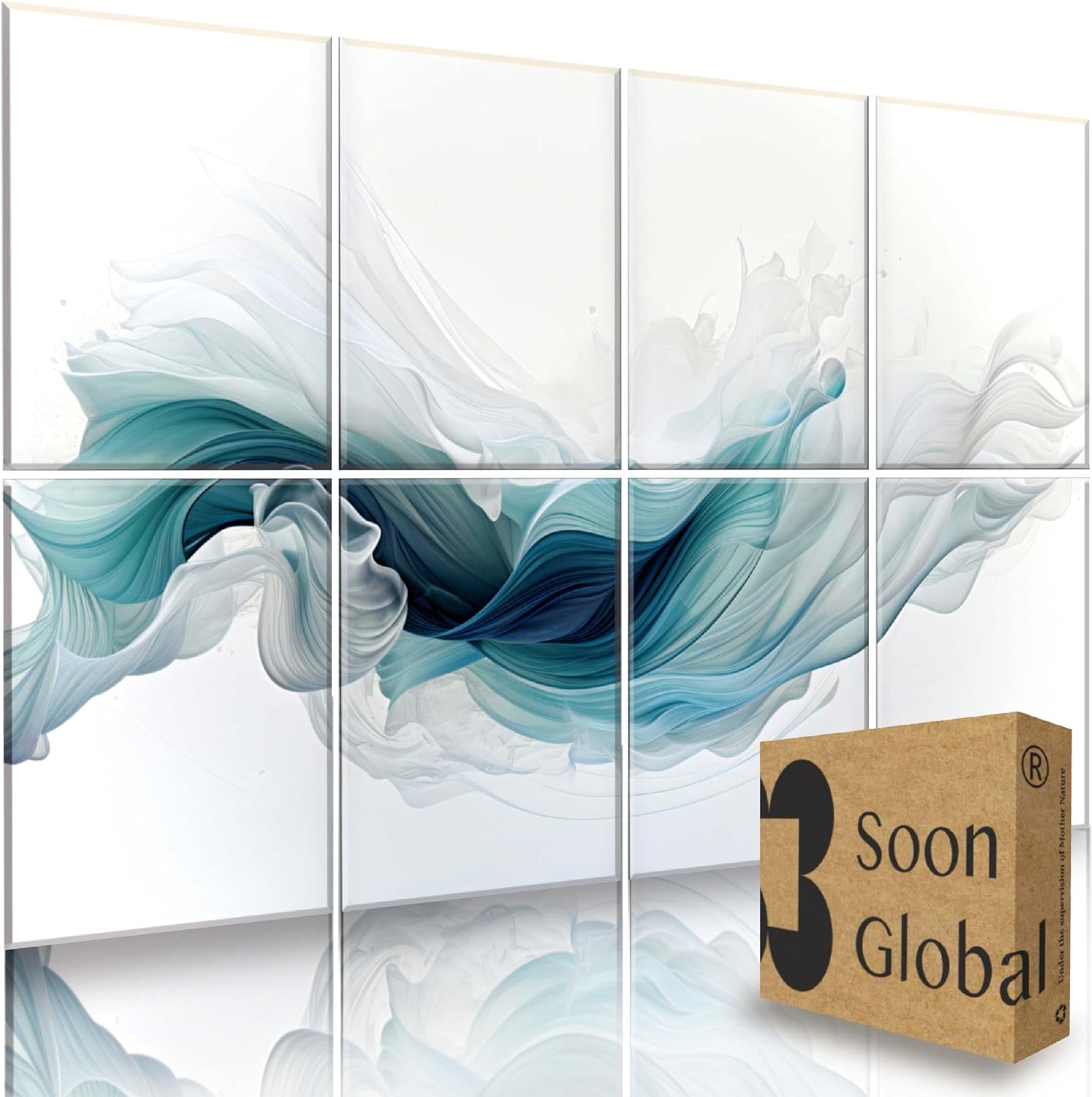 Wood Grain Acoustic Panels - 6-Piece - Image 9