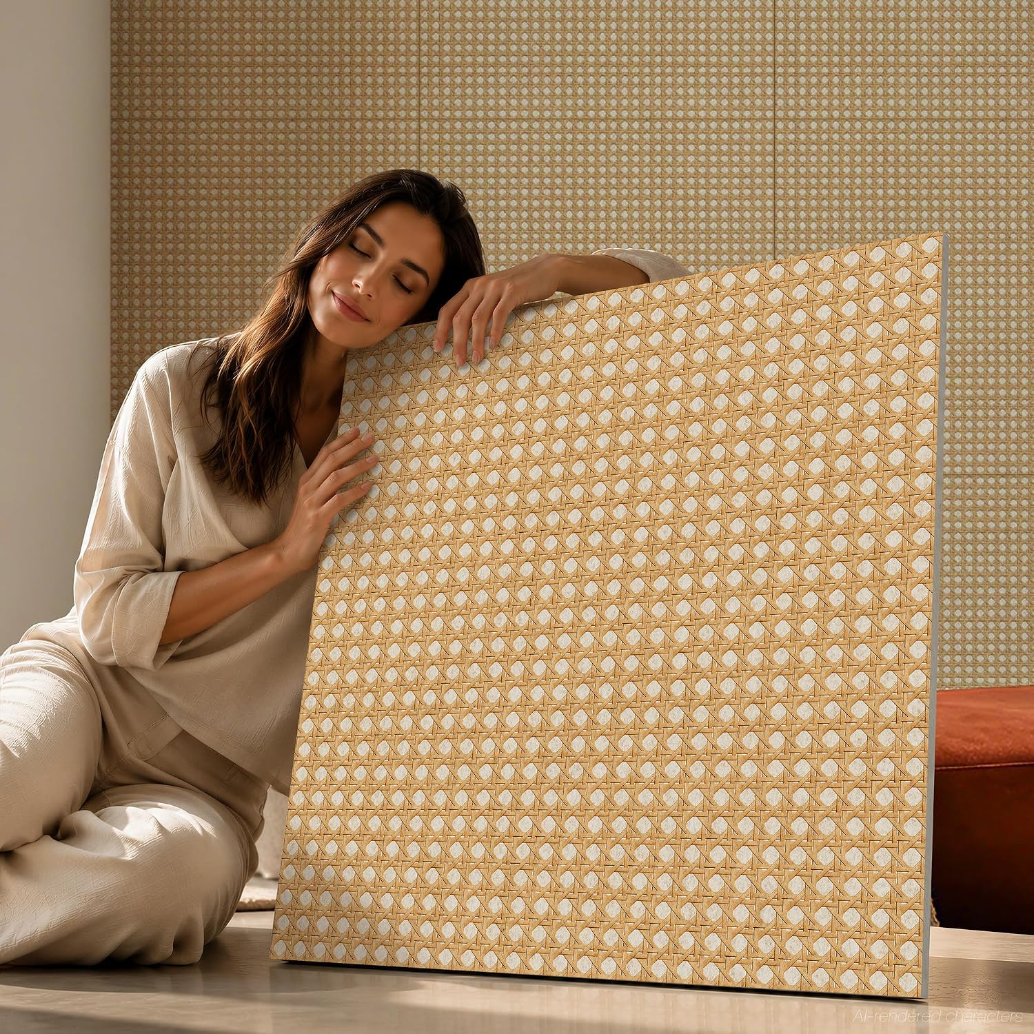 Wood Grain Acoustic Panels - 6-Piece - Image 13