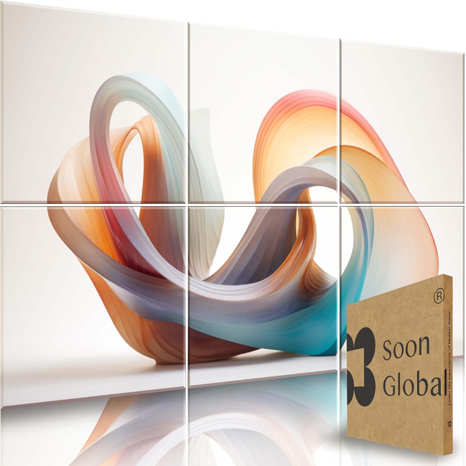 Wood Grain Acoustic Panels - 6-Piece - Image 23