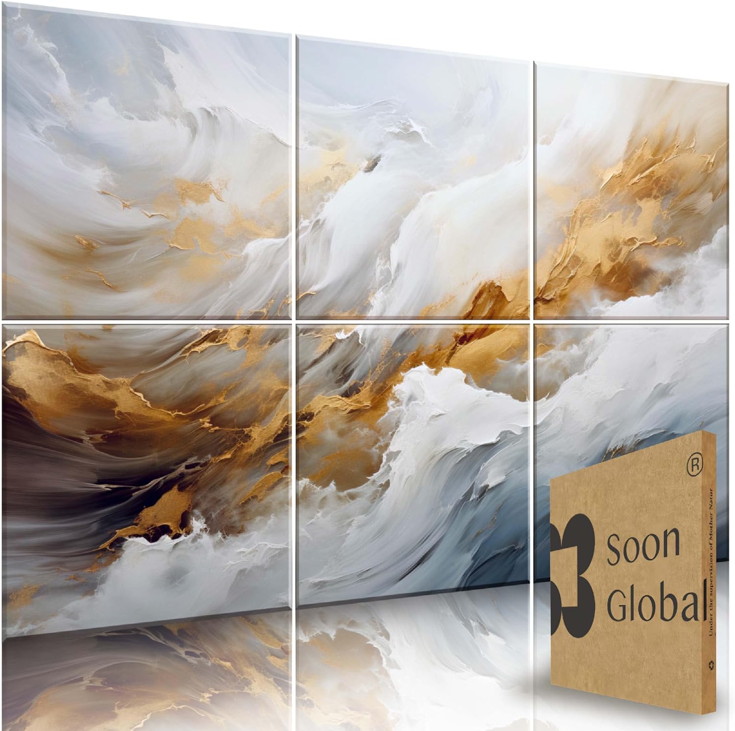 Wood Grain Acoustic Panels - 6-Piece - Image 15