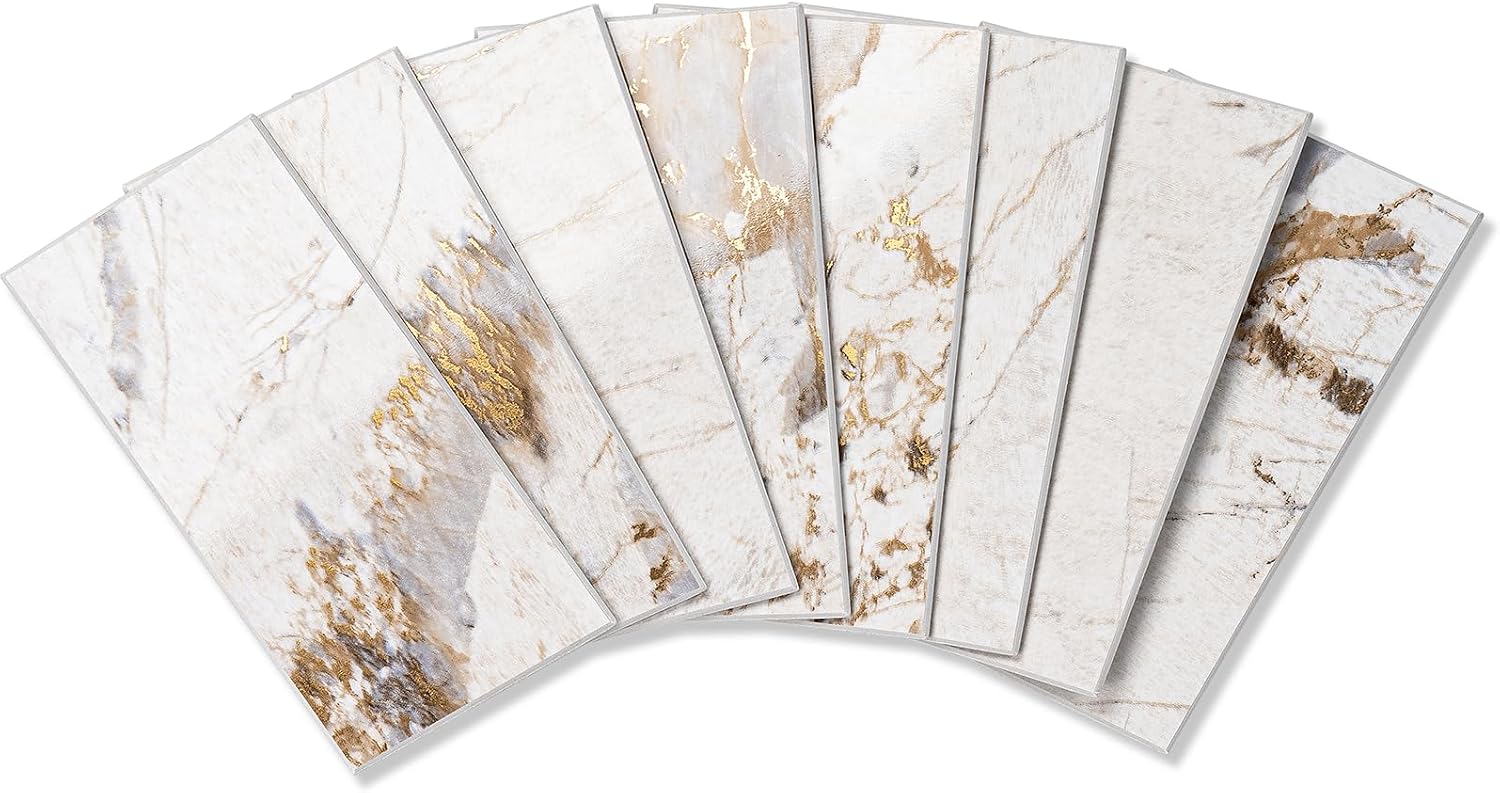 white PVC subway wall tiles - 100-Piece - Image 23