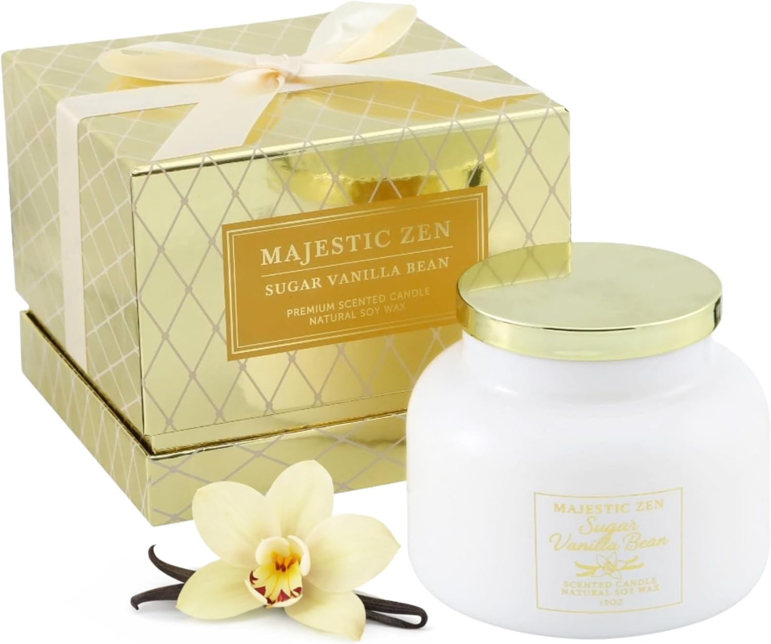 Sugar Vanilla Bean Soy Candle