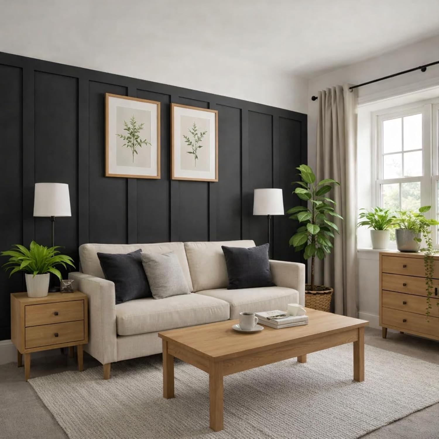 MDF wainscoting wall panels